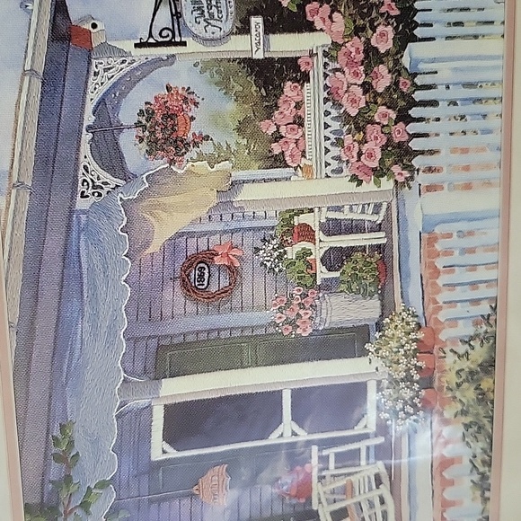 Gallery Collection Crewel Embroidery Kit Bed and Breakfast Scene New Unopened - Picture 2 of 8